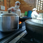 En la cocina